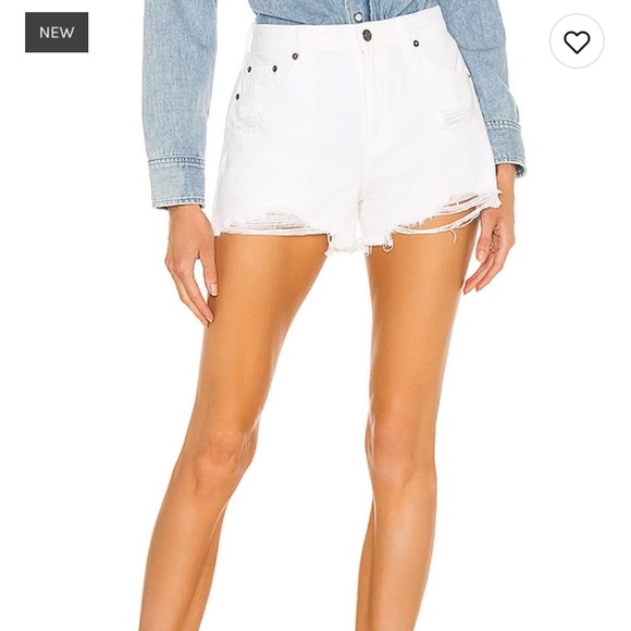 Pistola White Denim Short - Picture 2 of 4